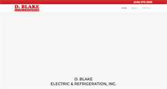 Desktop Screenshot of dblakeelectric.com